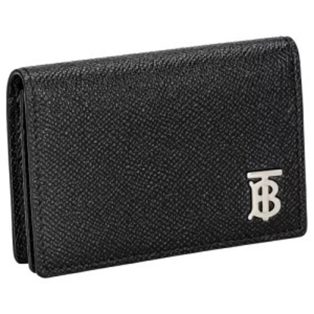 Burberry business card holder black
